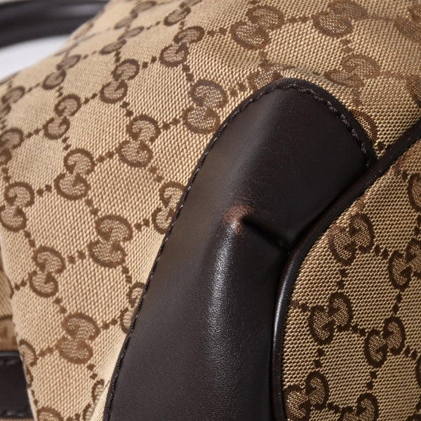 GUCCI グッチ スーキー トートバッグ 247902 ブラウン GGキャンバス ショルダーバッグ ブラウン 美品 中古 4a002943