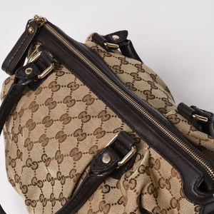 GUCCI グッチ スーキー トートバッグ 247902 ブラウン GGキャンバス ショルダーバッグ ブラウン 美品 中古 4a002943
