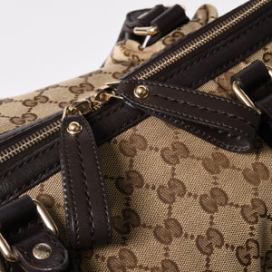 GUCCI グッチ スーキー トートバッグ 247902 ブラウン GGキャンバス ショルダーバッグ ブラウン 美品 中古 4a002943
