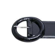 画像をギャラリービューアに読み込む, 極美品 YVES SAINT LAURENT イヴサンローラン YSL バックル ベルト ブラック MRC 444697 70 06 シルバー金具 中古 4a002663
