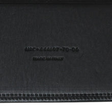 画像をギャラリービューアに読み込む, 極美品 YVES SAINT LAURENT イヴサンローラン YSL バックル ベルト ブラック MRC 444697 70 06 シルバー金具 中古 4a002663