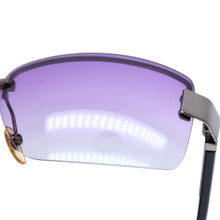 画像をギャラリービューアに読み込む, 極美品 GUCCI グッチ Sunglasses サングラス パープルレンズ カーキテンプル シルバー金具 中古 4a002490