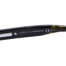 画像をギャラリービューアに読み込む, 極美品 GUCCI グッチ Sunglasses サングラス パープルレンズ カーキテンプル シルバー金具 中古 4a002490