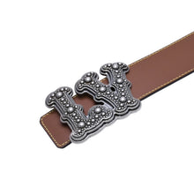 画像をギャラリービューアに読み込む, 極美品 LouisVuitton ルイヴィトン ベルト LVイニシャル M8453 リバーシブル ブラウン メタル シルバー金具 中古 4a003001