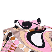 画像をギャラリービューアに読み込む, 極美品 EMILIO PUCCI エミリオプッチ 幾何学柄ノースリーブタートルネックトップス ブッチ柄 ノースリーブ マルチカラー XSサイズ 中古 4a002854