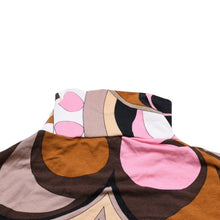 画像をギャラリービューアに読み込む, 極美品 EMILIO PUCCI エミリオプッチ 幾何学柄ノースリーブタートルネックトップス ブッチ柄 ノースリーブ マルチカラー XSサイズ 中古 4a002854