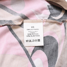 画像をギャラリービューアに読み込む, 極美品 EMILIO PUCCI エミリオプッチ 幾何学柄ノースリーブタートルネックトップス ブッチ柄 ノースリーブ マルチカラー XSサイズ 中古 4a002854