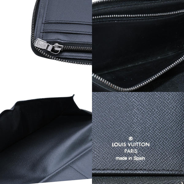 極美品 LOUIS VUITTON ルイヴィトン ジッピーウォレットヴェルティカル 長財布 モノグラムエクリプスキャンバス モノグラム ブラック シルバー金具 M62295 中古 4a003005