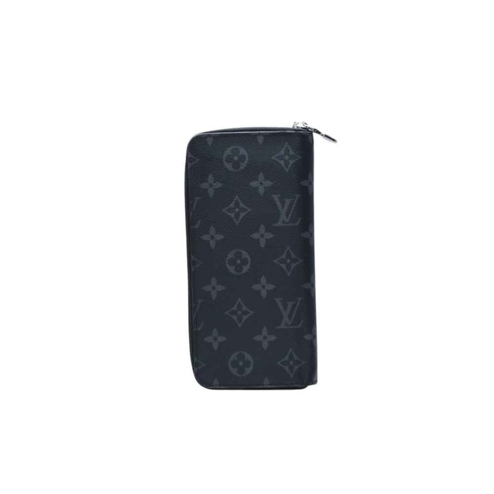 極美品 LOUIS VUITTON ルイヴィトン ジッピーウォレットヴェルティカル 長財布 モノグラムエクリプスキャンバス モノグラム ブラック シルバー金具 M62295 中古 4a003005