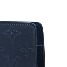画像をギャラリービューアに読み込む, LOUIS VUITTON ルイヴィトン アジェンダMM モノグラムマット 手帳カバー メタリック調 ノワール レザー エンボス加工 廃盤 R20922 美品 中古 4a003021