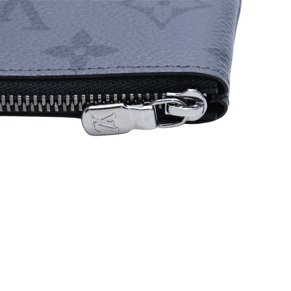 極美品 LOUIS VUITTON ルイヴィトン ポシェット クレ コインケース 小銭入れ M80905 モノグラム エクリプス ブラック 中古 4a003010
