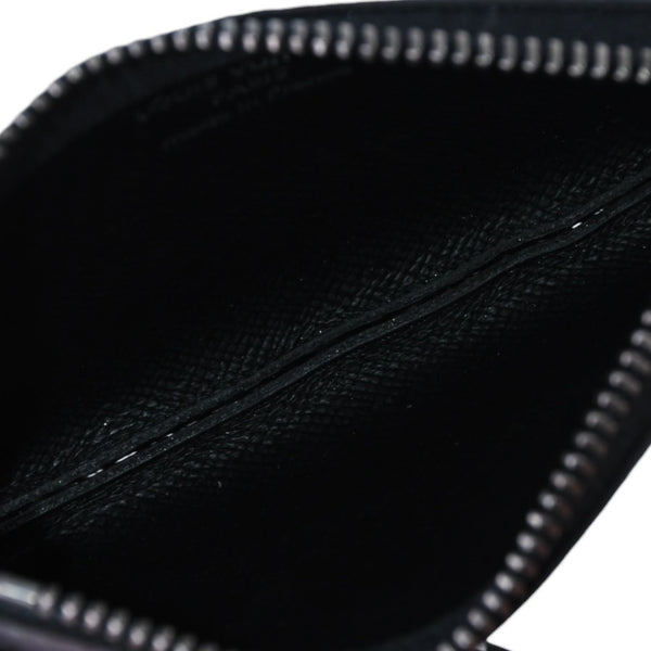 極美品 LOUIS VUITTON ルイヴィトン ポシェット クレ コインケース 小銭入れ M80905 モノグラム エクリプス ブラック 中古 4a003010