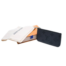 Load image into Gallery viewer, 極美品 LOUIS VUITTON ルイヴィトン ポシェット クレ コインケース 小銭入れ M80905 モノグラム エクリプス ブラック 中古 4a003010