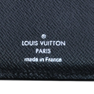 極美品 LOUIS VUITTON ルイヴィトン モノグラム エクリプス コンパクトウォレット 三つ折り財布 M63510 ブラック 中古 4a002849