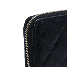 Load image into Gallery viewer, 極美品 CHANEL シャネル マトラッセ コインケース AP0216 キャビアスキン コインケース ブラック ゴールド金具 美品 中古 4a003000