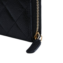 Load image into Gallery viewer, 極美品 CHANEL シャネル マトラッセ コインケース AP0216 キャビアスキン コインケース ブラック ゴールド金具 美品 中古 4a003000