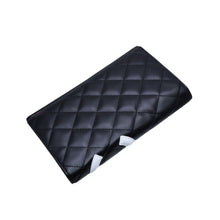 画像をギャラリービューアに読み込む, 極美品 CHANEL シャネル カンボンライン 長財布 ラムスキン ココマーク ブラック ピンク ホワイト 10番台 二つ折り レザー 中古 4a003022