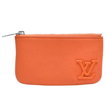 画像をギャラリービューアに読み込む, 極美品 LOUIS VUITTON ルイヴィトン 財布 ポシェットクレ M81032 ボルケーノ アエログラム オレンジ 中古 4a002817