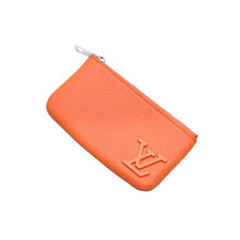 画像をギャラリービューアに読み込む, 極美品 LOUIS VUITTON ルイヴィトン 財布 ポシェットクレ M81032 ボルケーノ アエログラム オレンジ 中古 4a002817