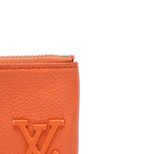 画像をギャラリービューアに読み込む, 極美品 LOUIS VUITTON ルイヴィトン 財布 ポシェットクレ M81032 ボルケーノ アエログラム オレンジ 中古 4a002817