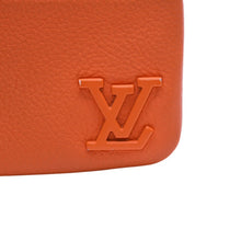 画像をギャラリービューアに読み込む, 極美品 LOUIS VUITTON ルイヴィトン 財布 ポシェットクレ M81032 ボルケーノ アエログラム オレンジ 中古 4a002817