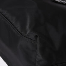 Load image into Gallery viewer, 極美品 PRADA プラダ ナイロン ショルダーバッグ ブラック スタッズ 2WAY マットブラック 1BG212 中古 4a002425