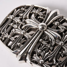 画像をギャラリービューアに読み込む, 新品同様 CHROME HEARTS クロムハーツ BUCKL CEMETERY 1.5 セメタリークロスバックル 重量約254.1g 2003/.925刻印 シルバー925 中古 4a003057