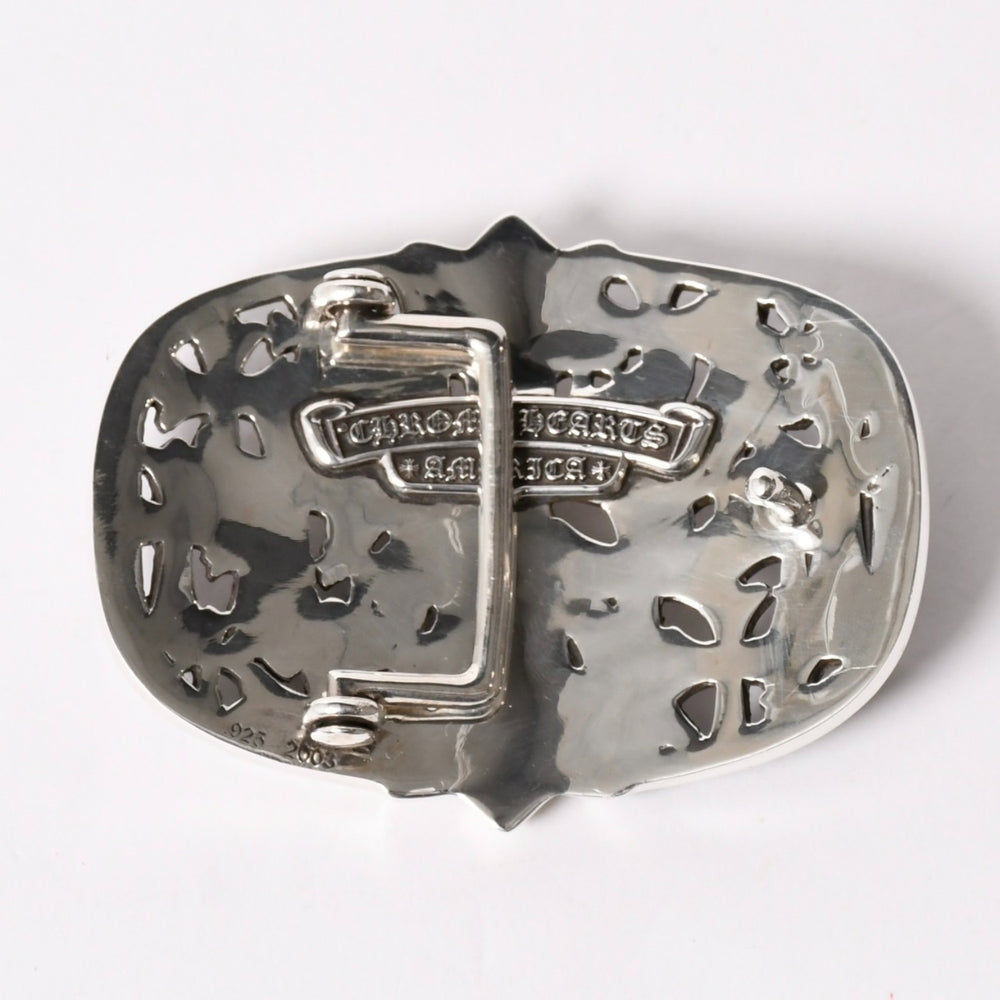 新品同様 CHROME HEARTS クロムハーツ BUCKL CEMETERY 1.5 セメタリークロスバックル 重量約254.1g 2003/.925刻印 シルバー925 中古 4a003057