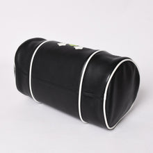 Load image into Gallery viewer, 極美品 CHROME HEARTS クロムハーツ DUFFLE BAG MINI ダッフルバッグ ハンドバッグ セメタリークロスパッチ ブラック グリーン レザー 中古 4a002898