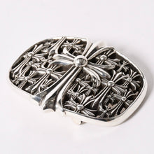 画像をギャラリービューアに読み込む, 新品同様 CHROME HEARTS クロムハーツ BUCKL CEMETERY 1.5 セメタリークロスバックル 重量約254.1g 2003/.925刻印 シルバー925 中古 4a003057