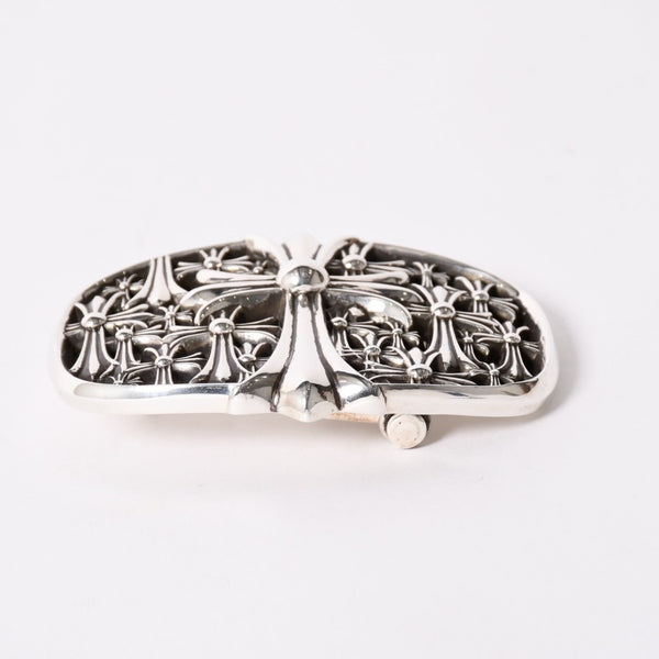 Like new CHROME HEARTS BUCKL CEMETERY 1.5 Cemetery cross buckle Weight approx. 254.1g 2003/.925 stamp Silver 925 Used 4a003057