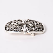 画像をギャラリービューアに読み込む, 新品同様 CHROME HEARTS クロムハーツ BUCKL CEMETERY 1.5 セメタリークロスバックル 重量約254.1g 2003/.925刻印 シルバー925 中古 4a003057