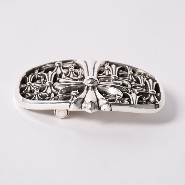 Like new CHROME HEARTS BUCKL CEMETERY 1.5 Cemetery cross buckle Weight approx. 254.1g 2003/.925 stamp Silver 925 Used 4a003057