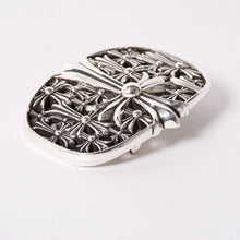 画像をギャラリービューアに読み込む, 新品同様 CHROME HEARTS クロムハーツ BUCKL CEMETERY 1.5 セメタリークロスバックル 重量約254.1g 2003/.925刻印 シルバー925 中古 4a003057