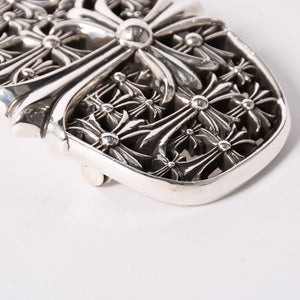 Like new CHROME HEARTS BUCKL CEMETERY 1.5 Cemetery cross buckle Weight approx. 254.1g 2003/.925 stamp Silver 925 Used 4a003057