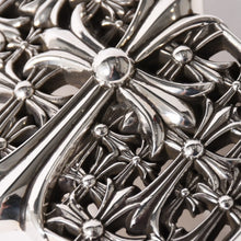 画像をギャラリービューアに読み込む, 新品同様 CHROME HEARTS クロムハーツ BUCKL CEMETERY 1.5 セメタリークロスバックル 重量約254.1g 2003/.925刻印 シルバー925 中古 4a003057