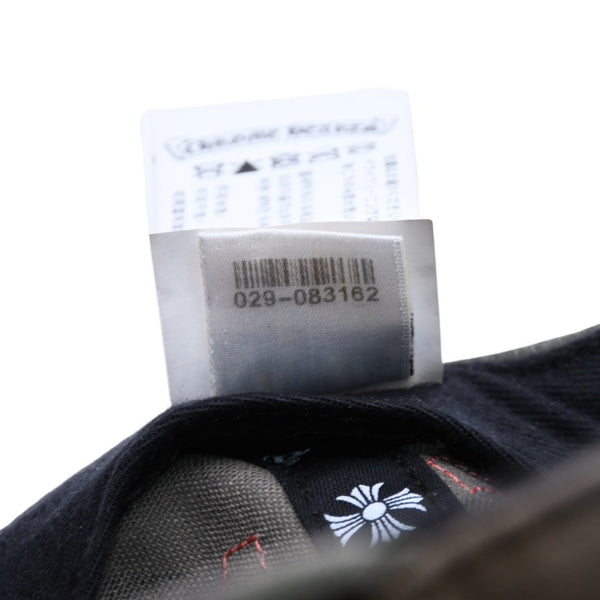 極美品 CHROME HEARTS クロムハーツ CHロゴ クロスパッチ 迷彩 カモ オレンジ キャップ シルバー金具 中古 4a003060