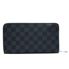 画像をギャラリービューアに読み込む, 極美品 LOUIS VUITTON ルイヴィトン ジッピーウォレット・ホリゾンタル 長財布 N00056 ブラック 中古 4a003008