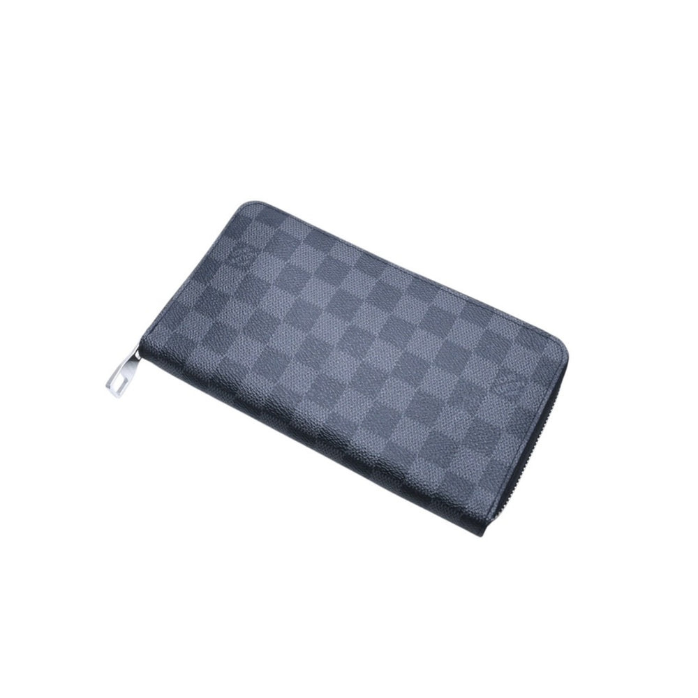 極美品 LOUIS VUITTON ルイヴィトン ジッピーウォレット・ホリゾンタル 長財布 N00056 ブラック 中古 4a003008