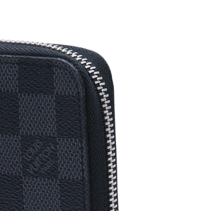 Very Good Condition LOUIS VUITTON Zippy Wallet Horizontal Long Wallet N00056 Black Used 4a003008