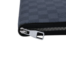 画像をギャラリービューアに読み込む, 極美品 LOUIS VUITTON ルイヴィトン ジッピーウォレット・ホリゾンタル 長財布 N00056 ブラック 中古 4a003008
