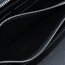 画像をギャラリービューアに読み込む, 極美品 LOUIS VUITTON ルイヴィトン ジッピーウォレット・ホリゾンタル 長財布 N00056 ブラック 中古 4a003008