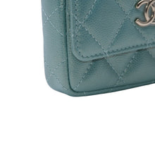 Load image into Gallery viewer, 新品未使用 CHANEL シャネル 21SS マトラッセ チェーンフラップ コインパース 小銭入れ AP2119 31番台 ココマーク キャビアスキン 中古 4a002383