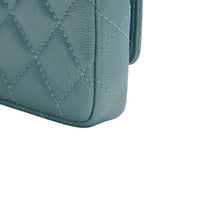 Load image into Gallery viewer, 新品未使用 CHANEL シャネル 21SS マトラッセ チェーンフラップ コインパース 小銭入れ AP2119 31番台 ココマーク キャビアスキン 中古 4a002383