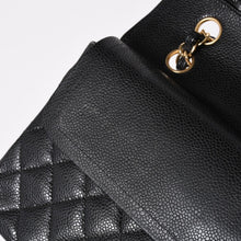 画像をギャラリービューアに読み込む, 極美品 CHANEL シャネル マトラッセ25 Wフラップ Wチェーンショルダーバッグ 19番台 キャビアスキン ゴールド金具 中古 4a003072