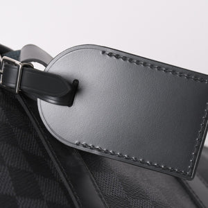 新品同様 LOUIS VUITTON ルイヴィトン ボストン キーポルバンドリエール45 ダミエグラフィット N41418 ブラック シルバー金具 4a003079
