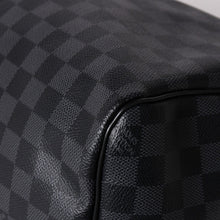 画像をギャラリービューアに読み込む, 新品同様 LOUIS VUITTON ルイヴィトン ボストン キーポルバンドリエール45 ダミエグラフィット N41418 ブラック シルバー金具 4a003079