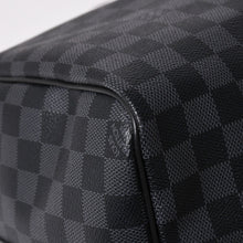 画像をギャラリービューアに読み込む, 新品同様 LOUIS VUITTON ルイヴィトン ボストン キーポルバンドリエール45 ダミエグラフィット N41418 ブラック シルバー金具 4a003079