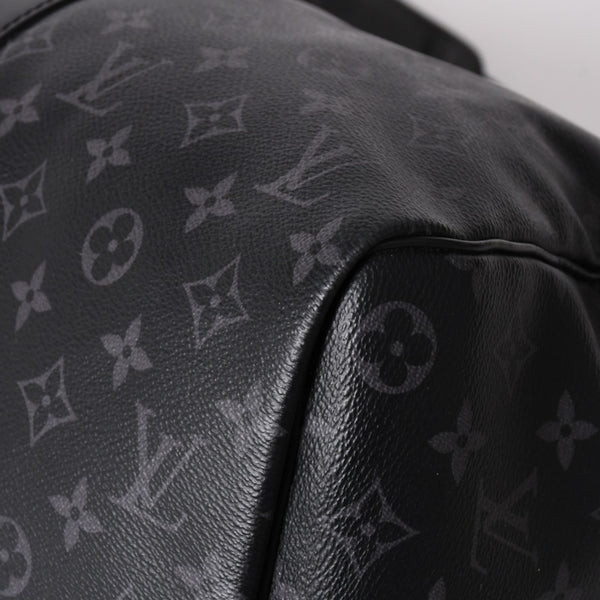 新品同様 LOUIS VUITTON ルイヴィトン キーポル バンドリエール45 ボストンバッグ M40569 モノグラム エクリプス ブラック 中古 4a003078