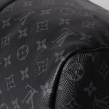 Load image into Gallery viewer, 新品同様 LOUIS VUITTON ルイヴィトン キーポル バンドリエール45 ボストンバッグ M40569 モノグラム エクリプス ブラック 中古 4a003078